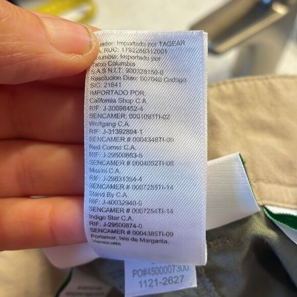 Exofficio Mens Army Green Insect Shield Pants - Picture 15 of 16